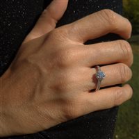 Anillo Damiani Mujer MINOU FULL PAVE' in Platino Diamante 0.26 Ct 20091057 - 20091057